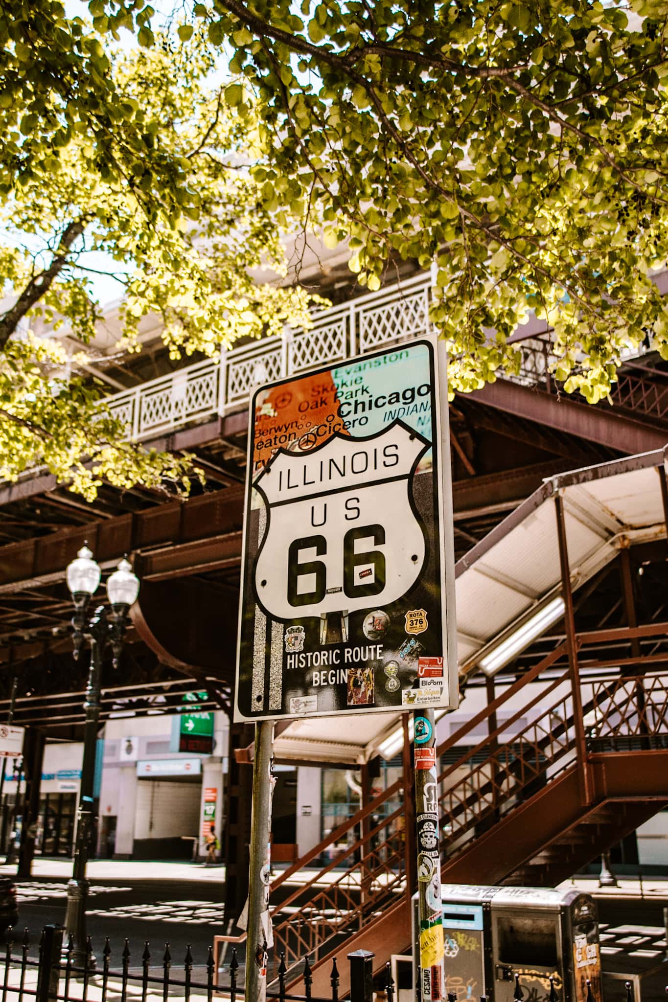 chicago route 66 usa united states of america