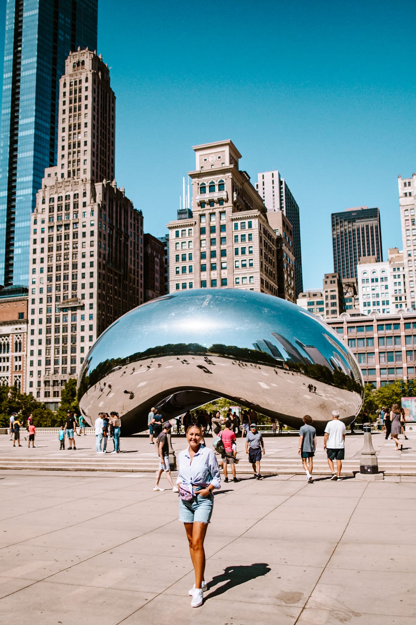 chicago the bean usa united states of america