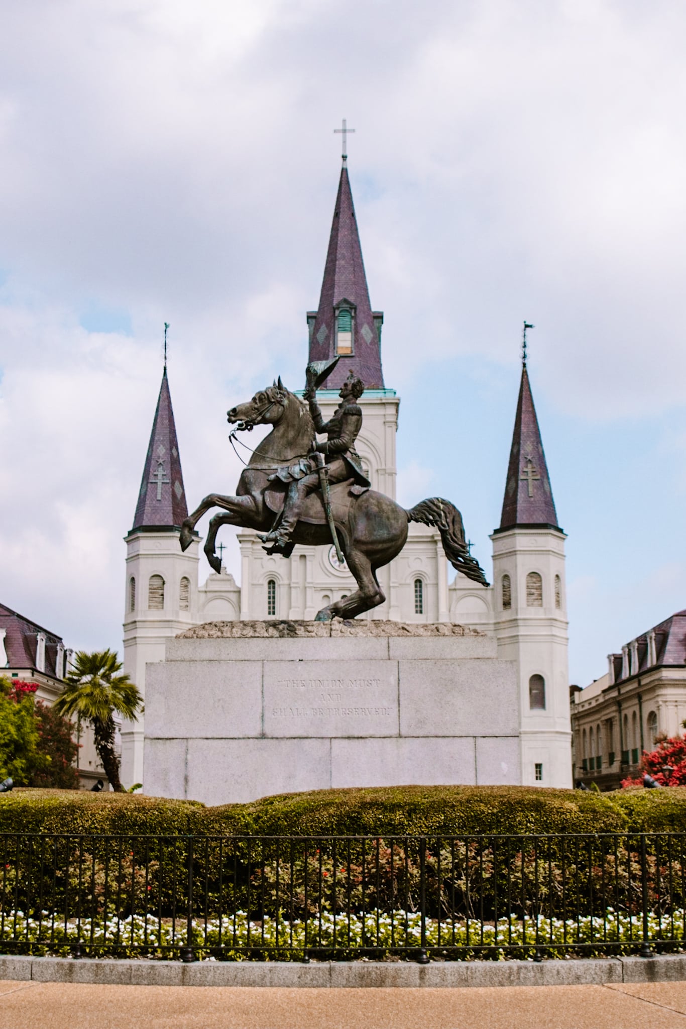 new orleans jackson square usa united states of america