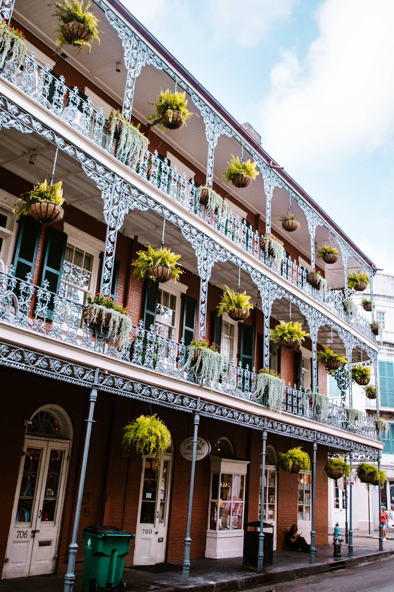 french quarter new orleansusa united states of america