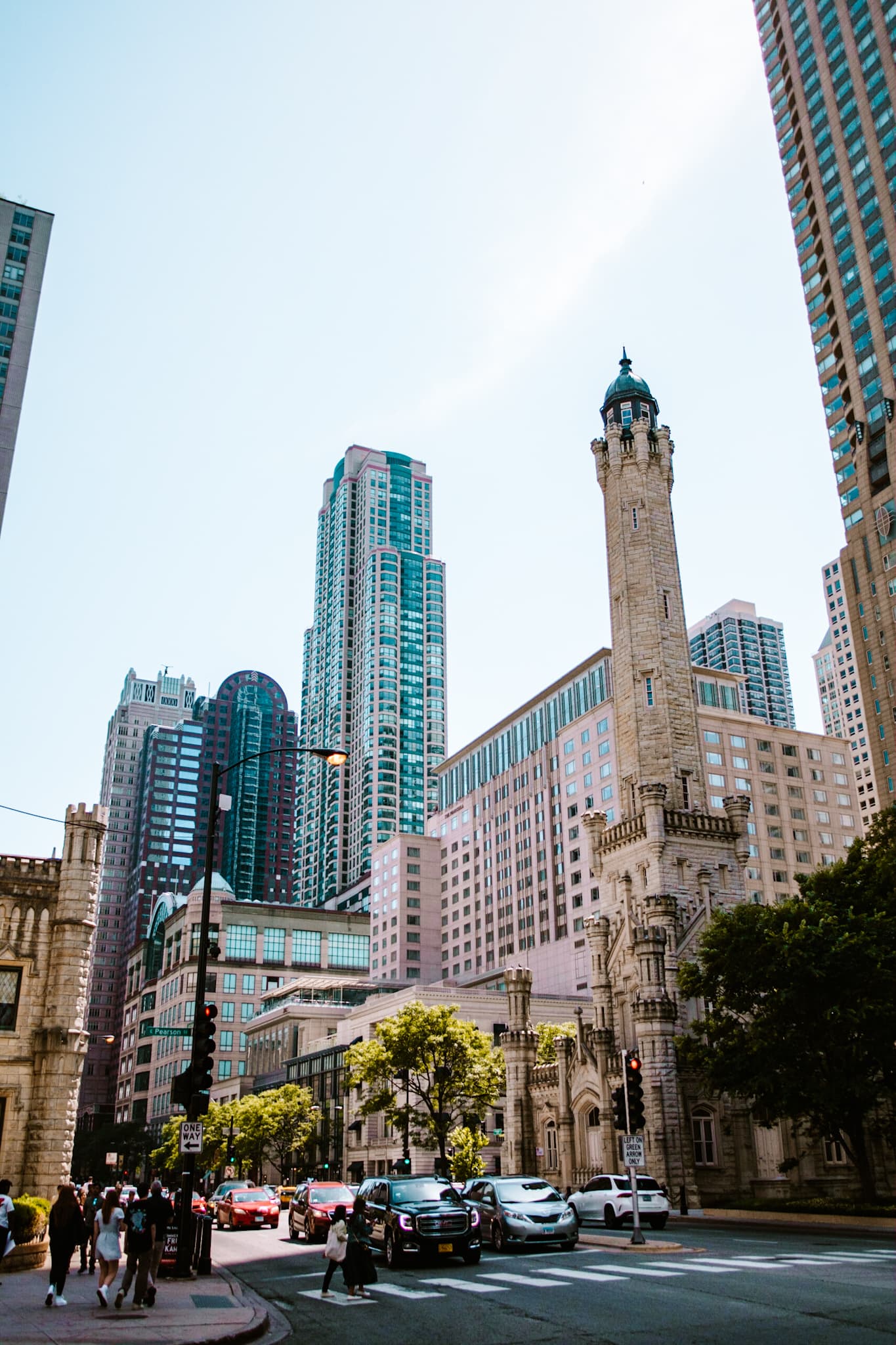 chicago water tower usa united states of america