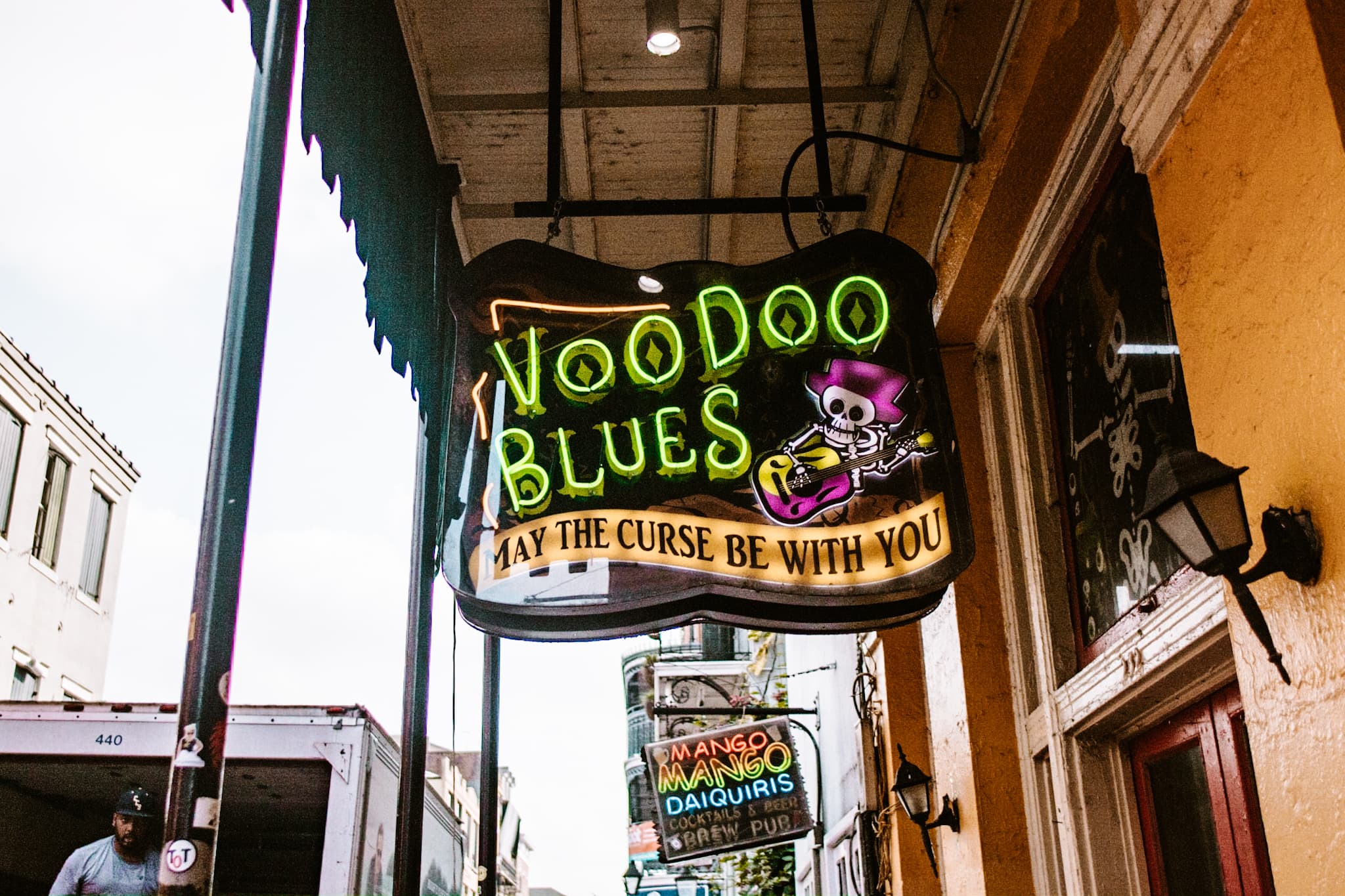 bourbon street new orleans usa united states of america