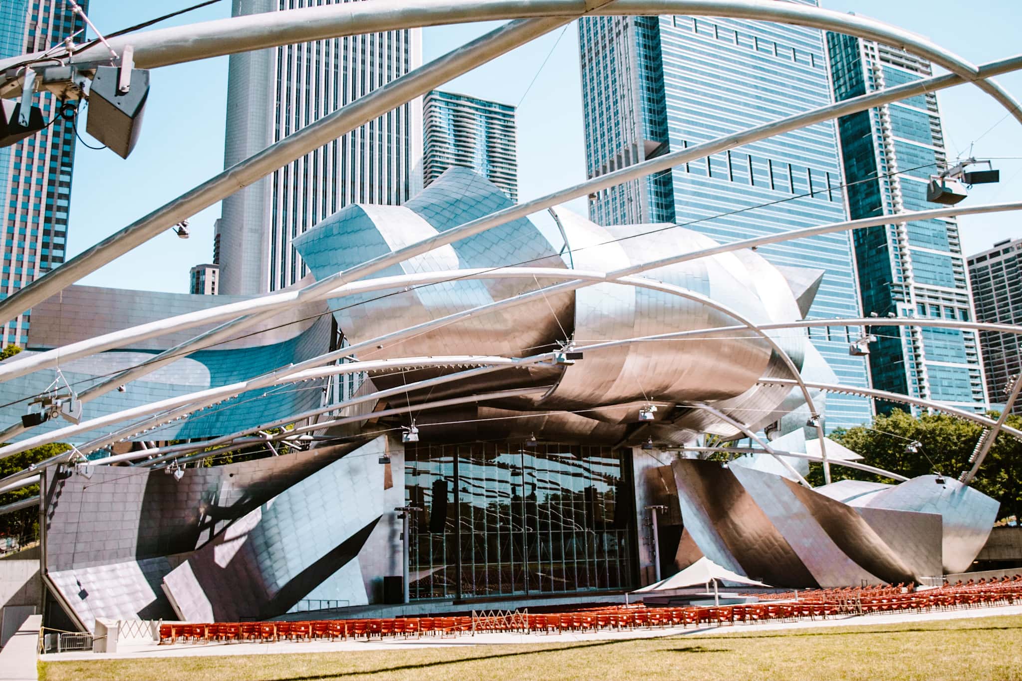 chicago millenium park usa united states of america