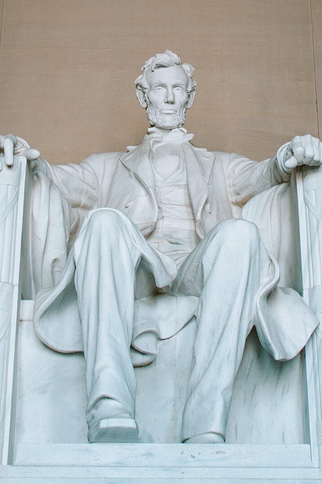 washington dc abraham lincoln memorial usa united states of america