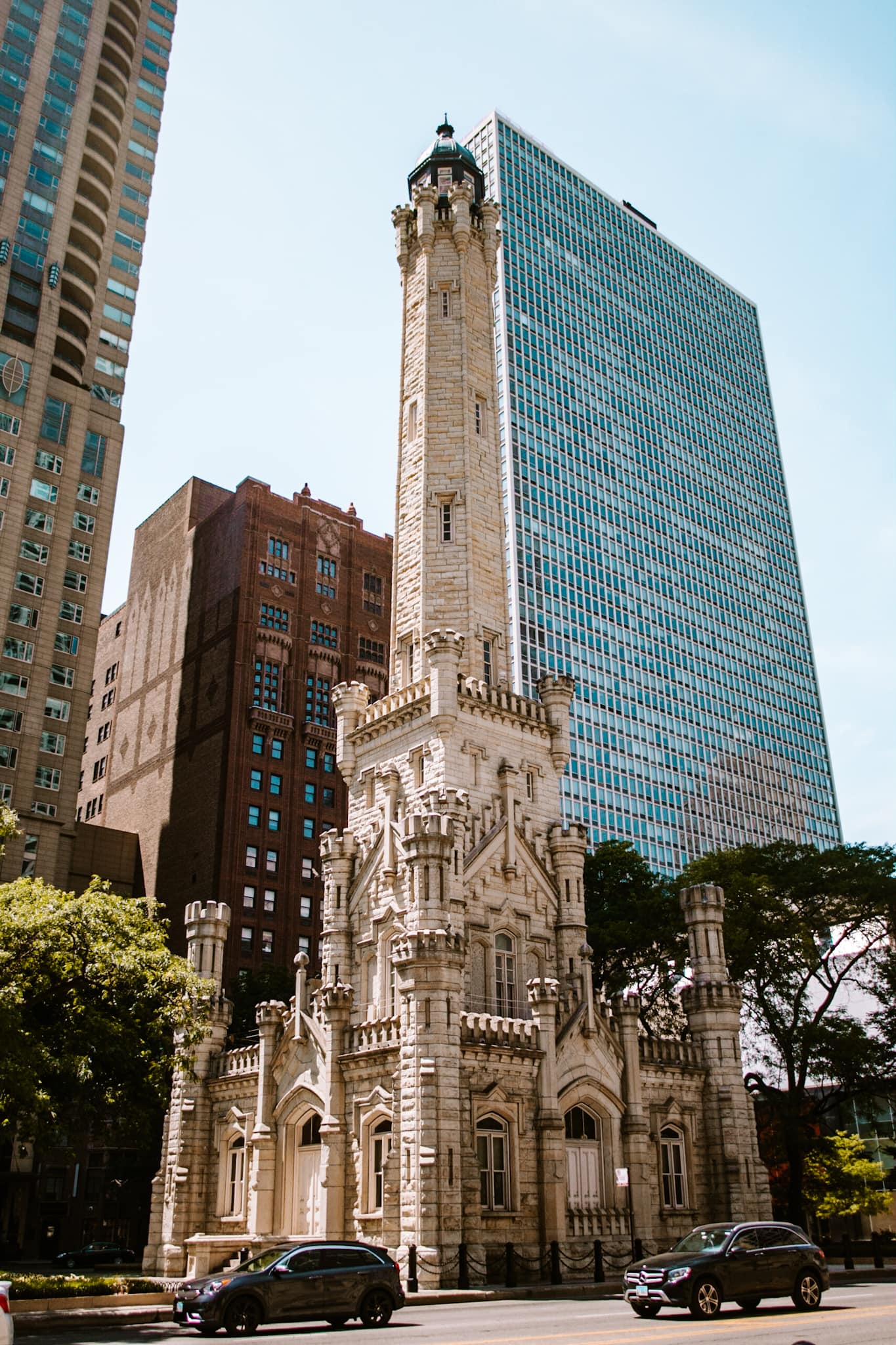 chicago water tower usa united states of america