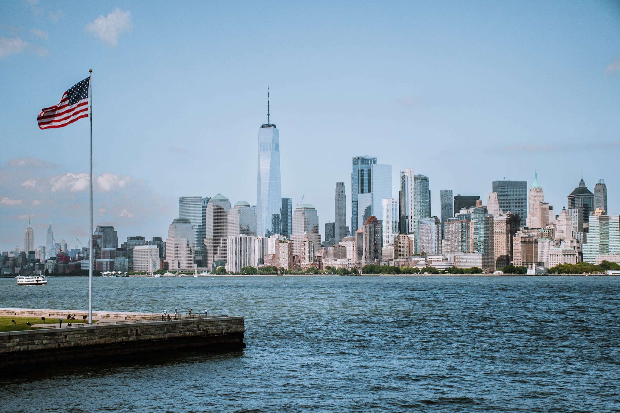 new york city skyline nyc usa united states of america