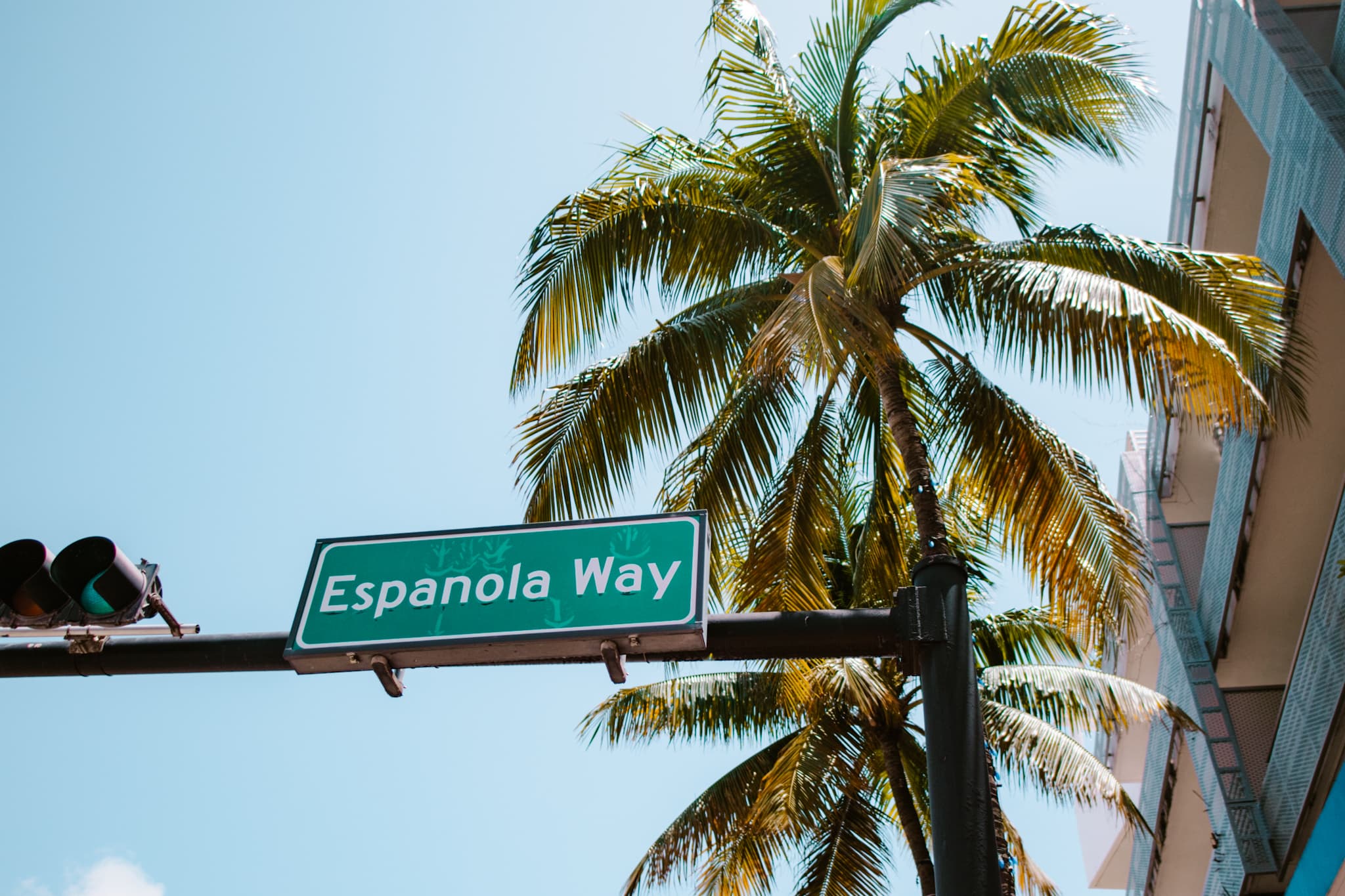 espanola way miami usa united states of america