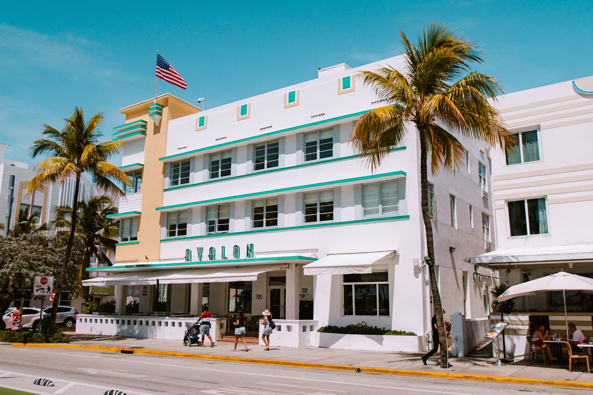 ocean drive miami beach usa united states of america