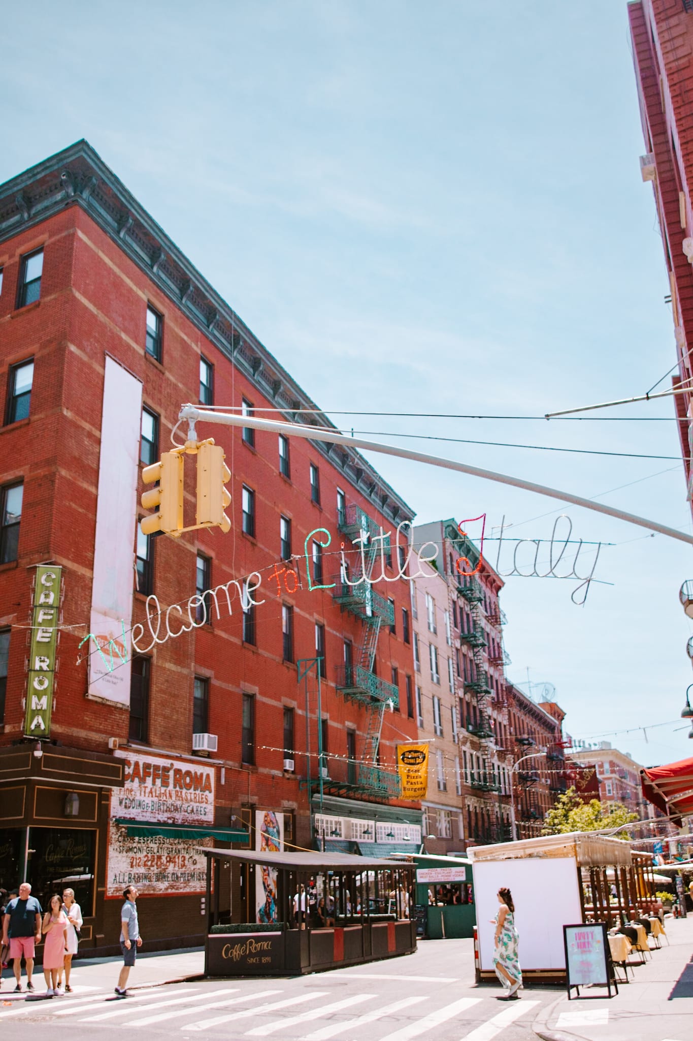 new york city little italy nyc usa united states of america