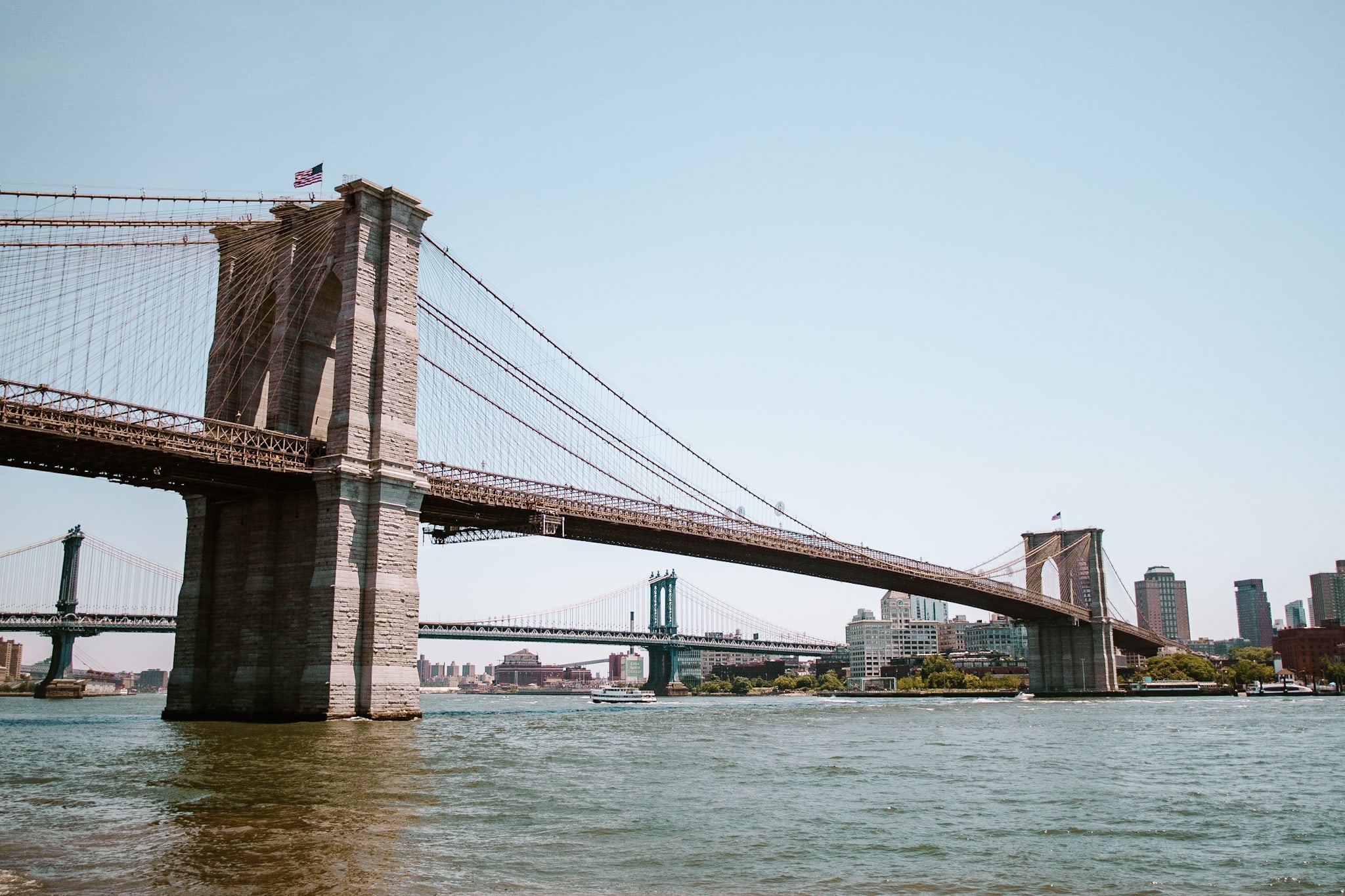 new york city brooklyn bridge nyc usa united states of america