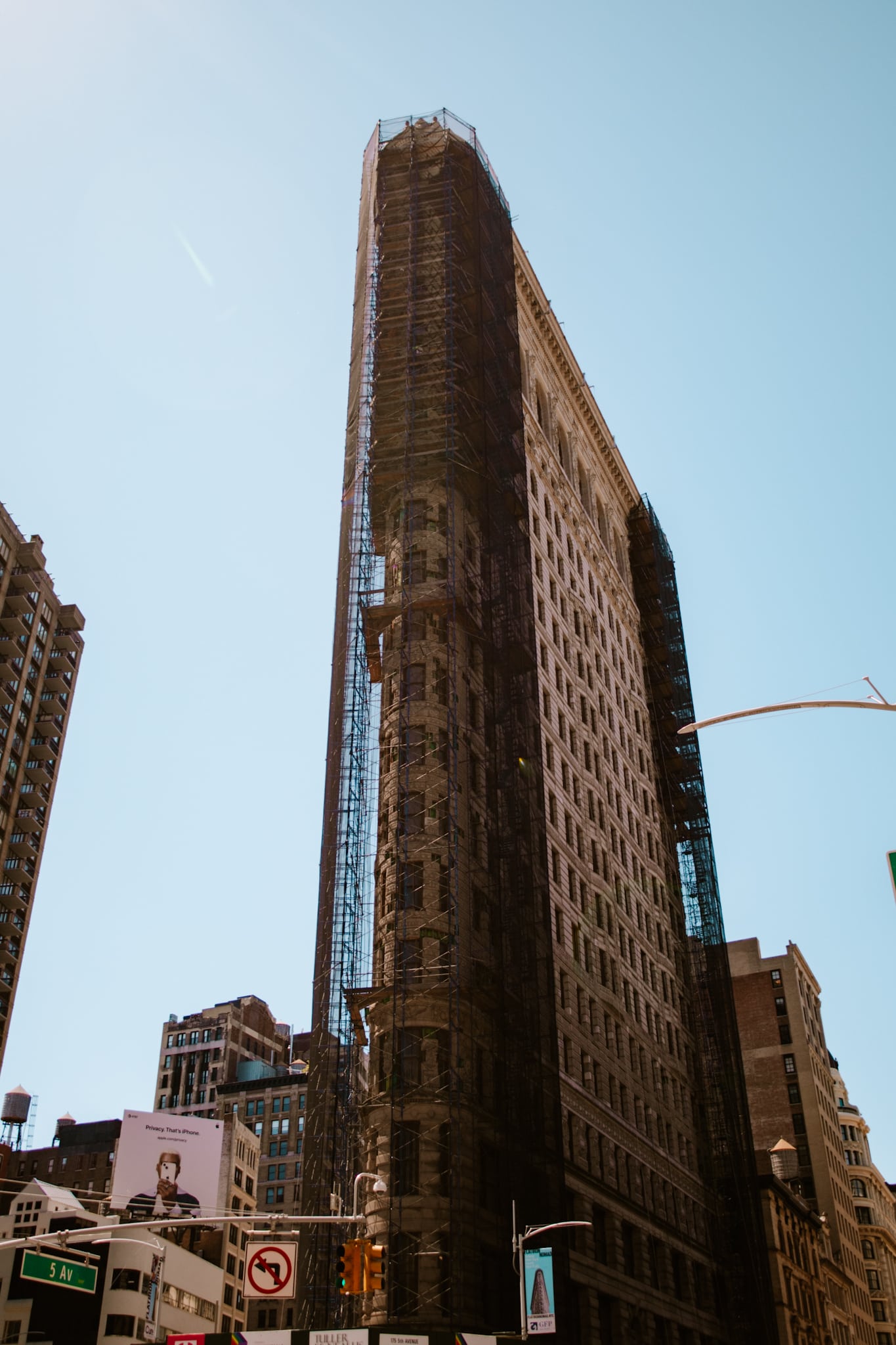 new york city flatiron building nyc usa united states of america