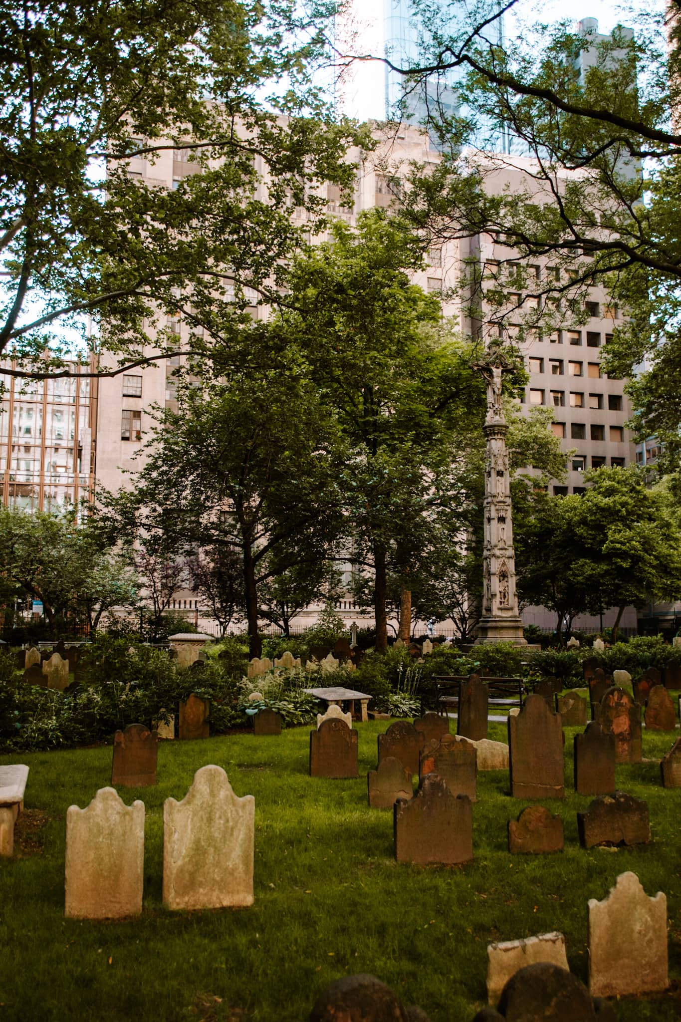 new york city trinity church nyc usa united states of america