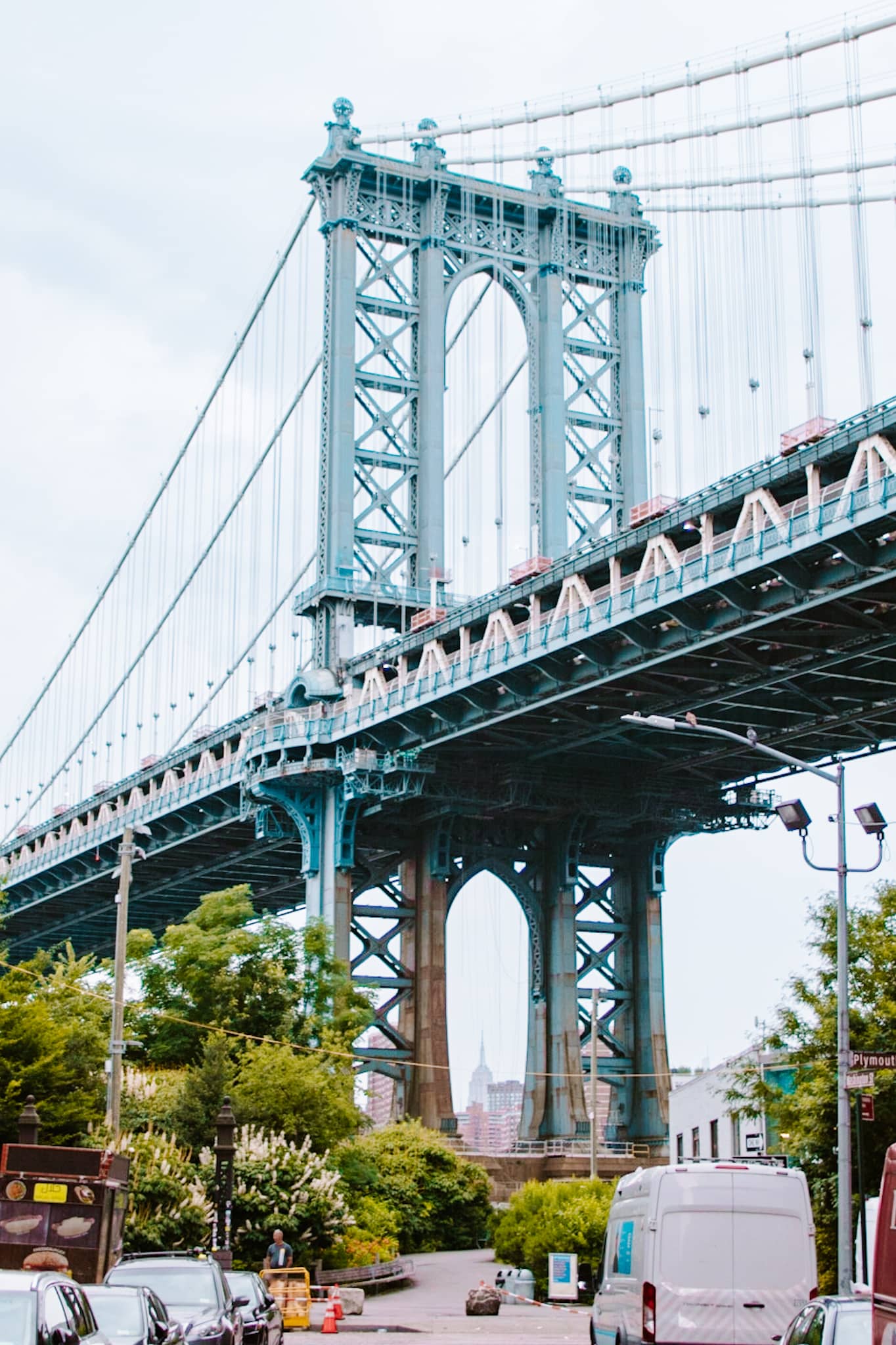 new york city manhattan bridge dumbo nyc usa united states of america