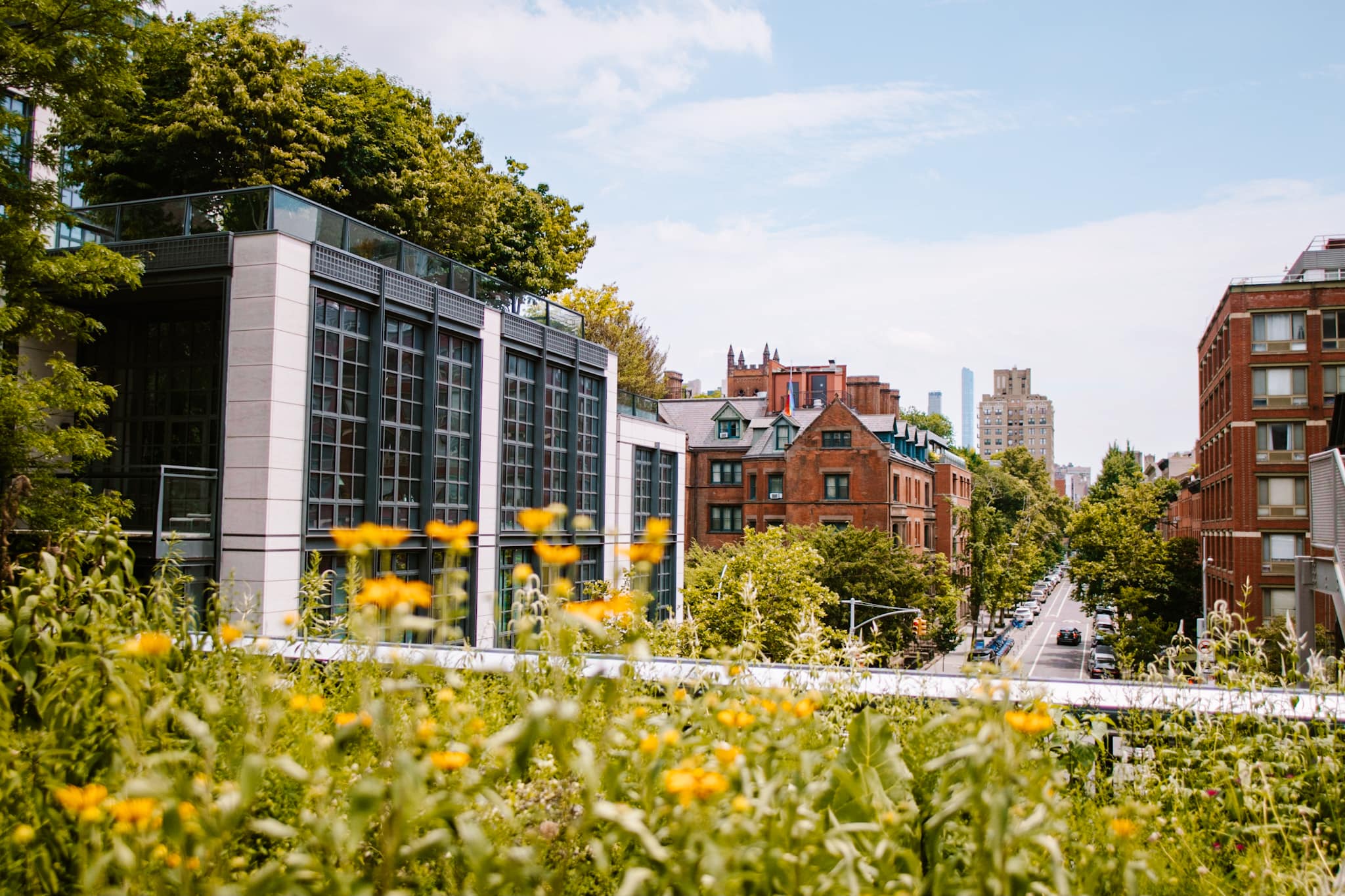 new york city high line nyc usa united states of america