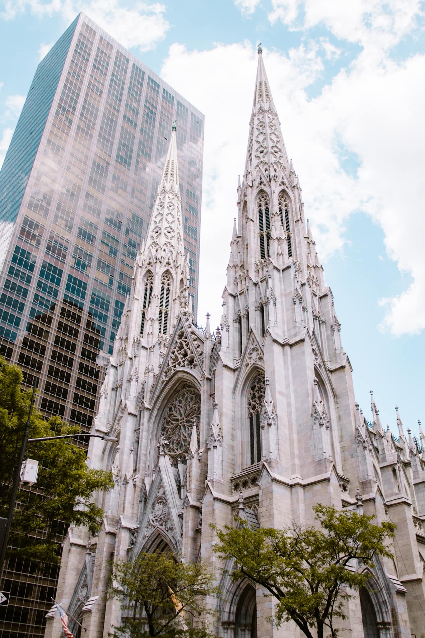 new york city st patricks cathedral nyc usa united states of america