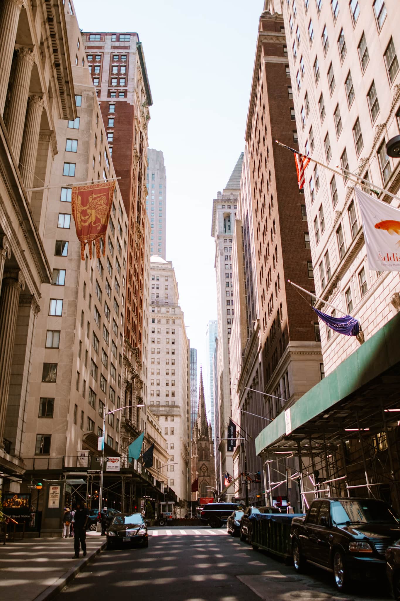 new york city wall street nyc usa united states of america