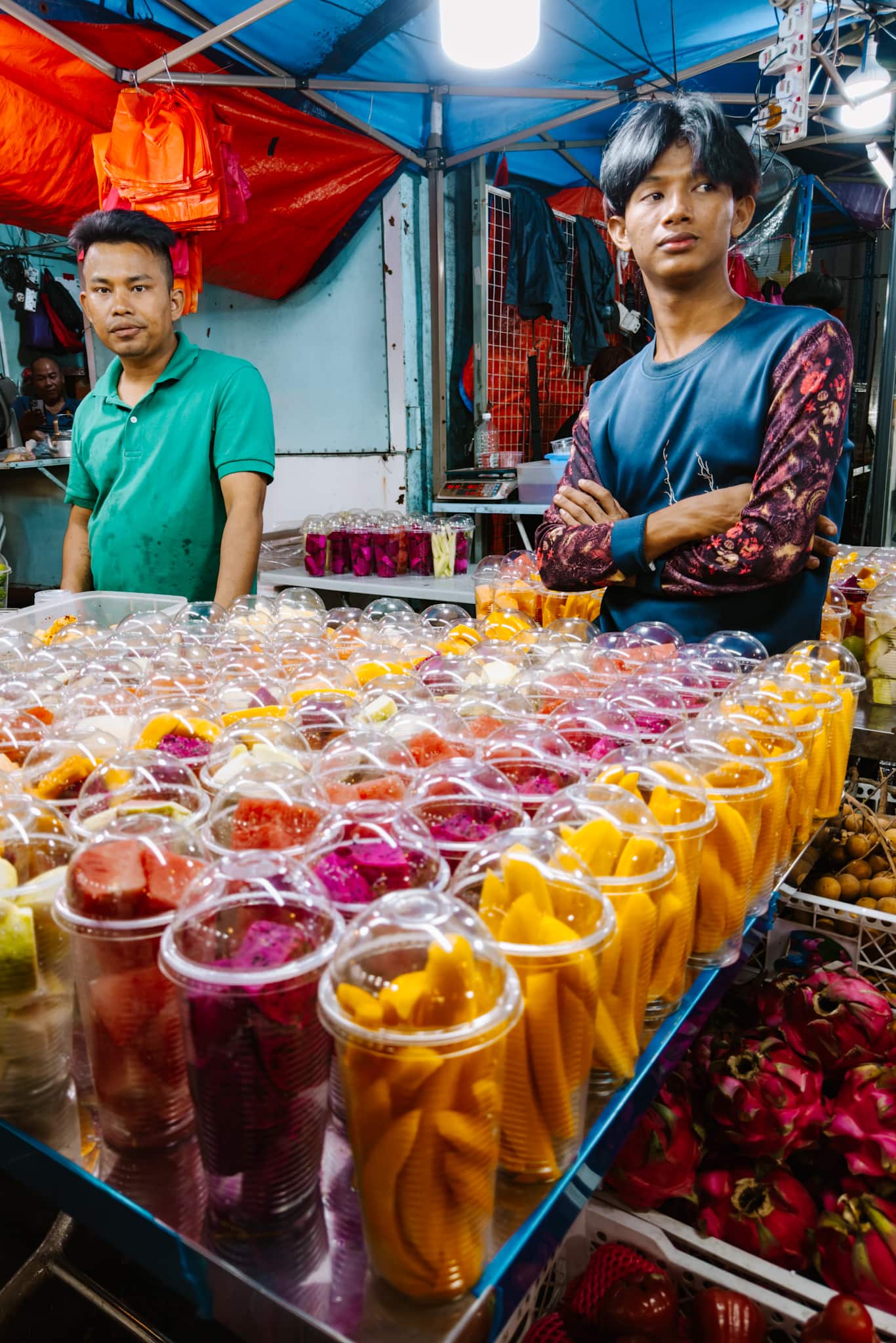 kuala lumpur malaysia jalan food street