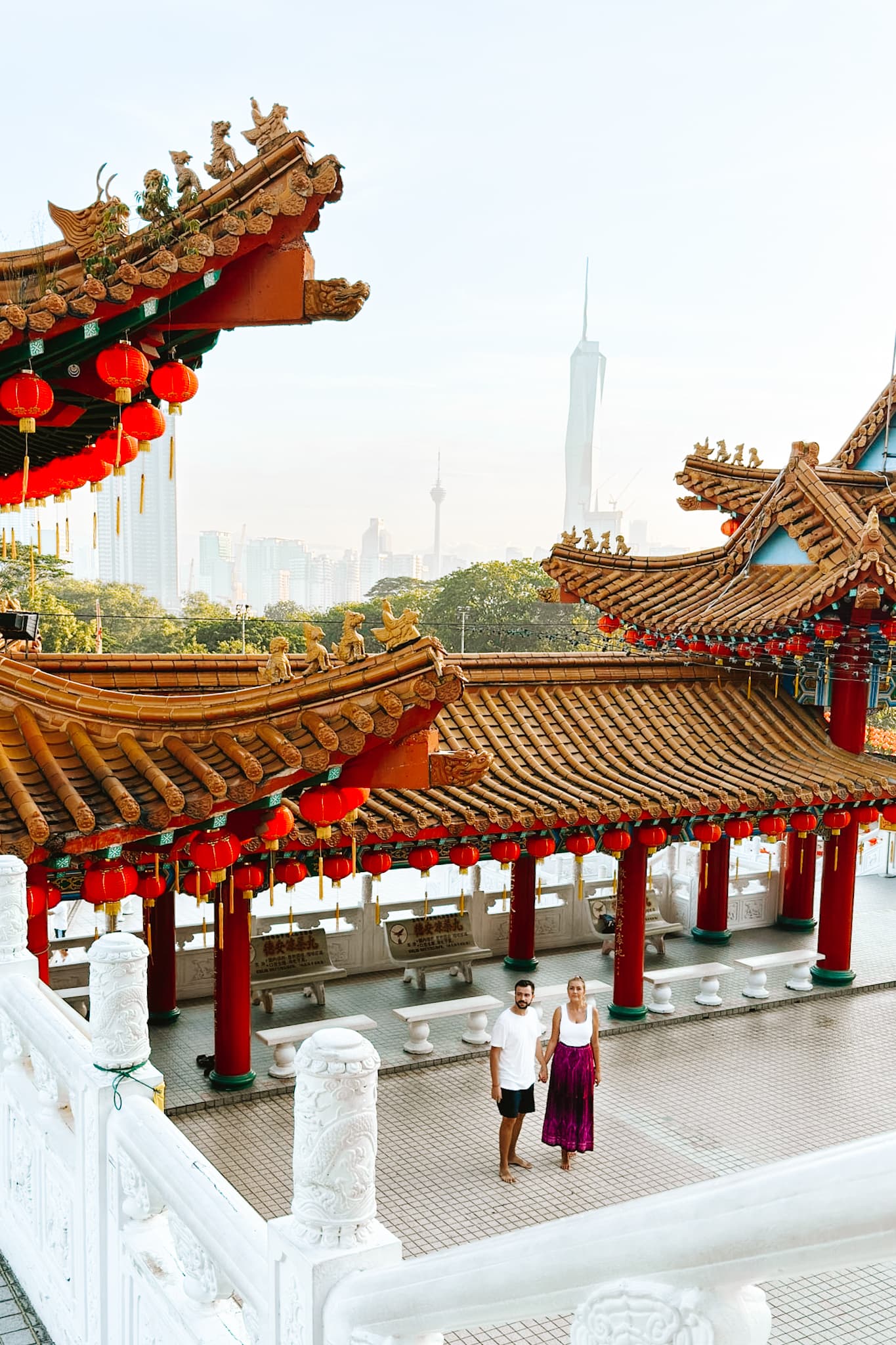 kuala lumpur malaysia thean hou temple