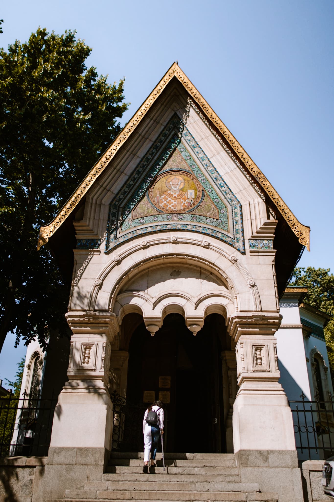 sofia bulgaria church of st. nicholas the miracle-maker