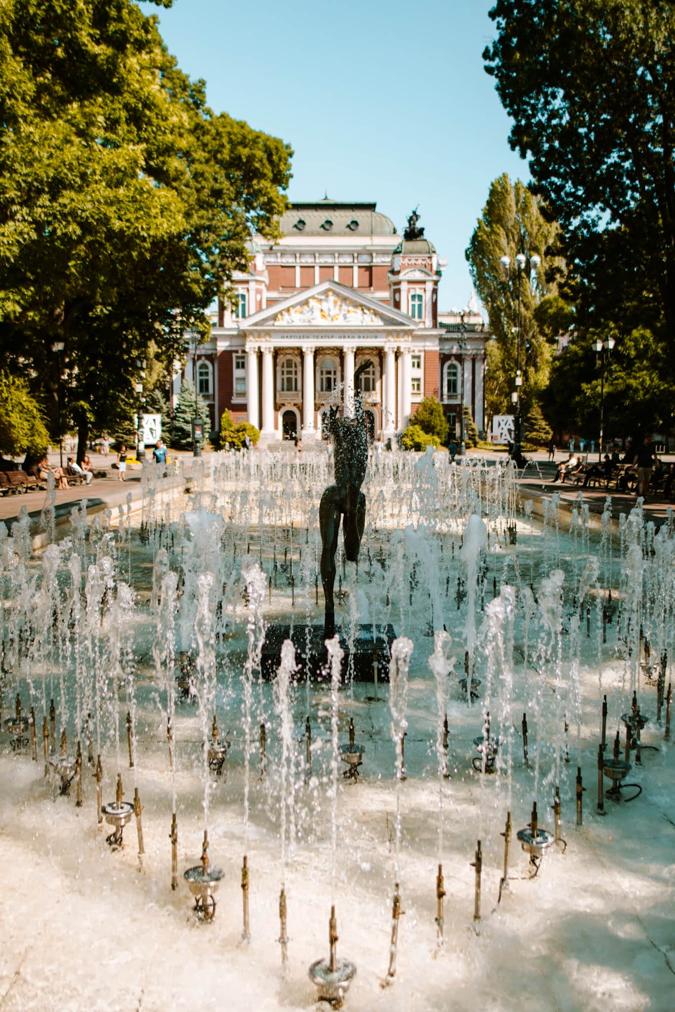 sofia bulgaria city garden