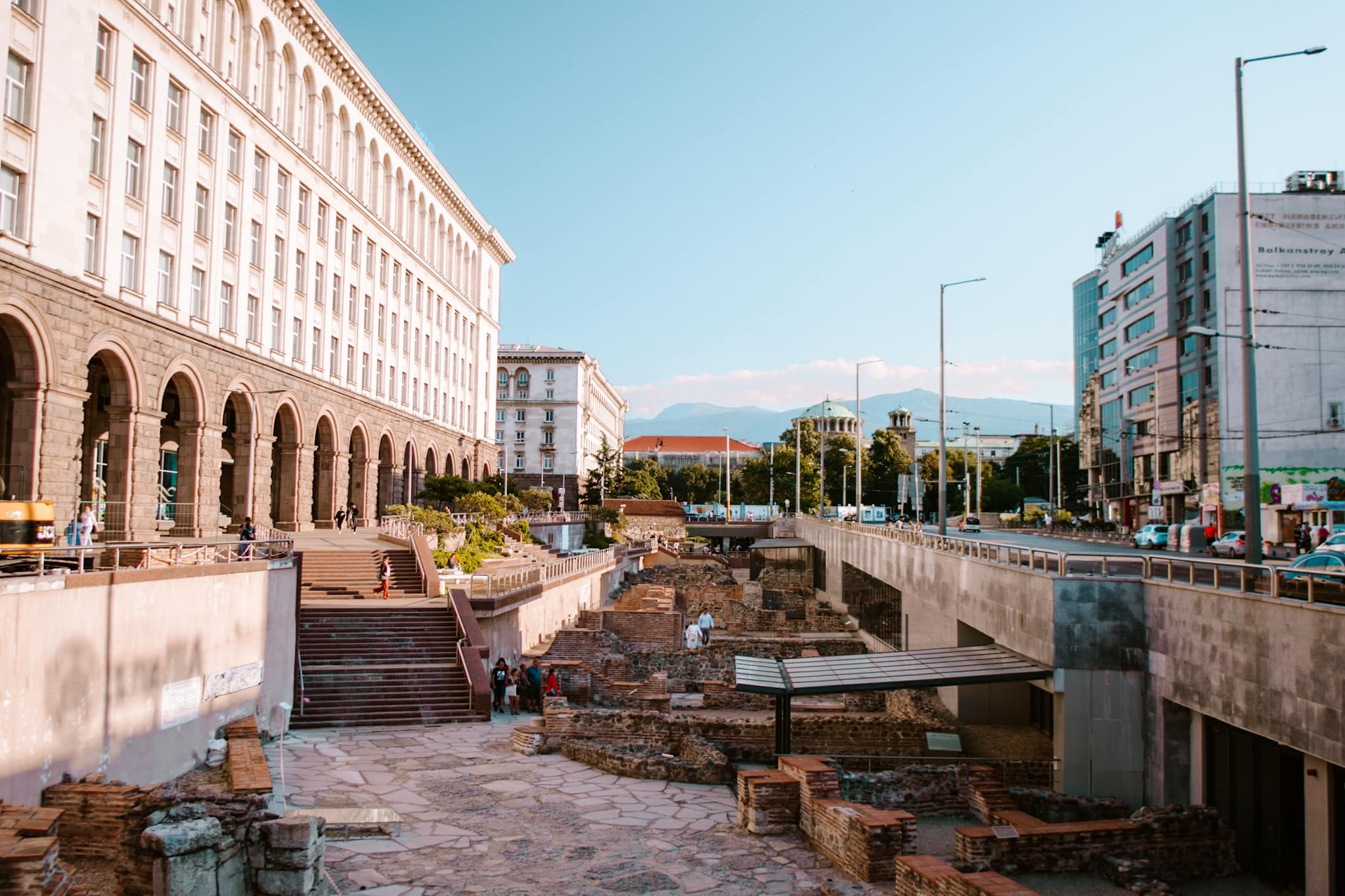 sofia bulgaria serdica ancient complex